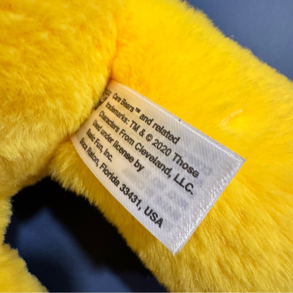 Care Bears Funshine yellow Plush Bear Toy - Picture 4 of 8
